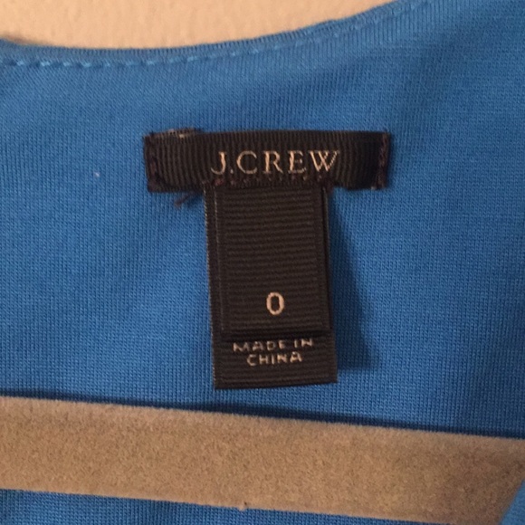 Gorgeous Pleated J.Crew Blue Dress Size 0 - Picture 2 of 5